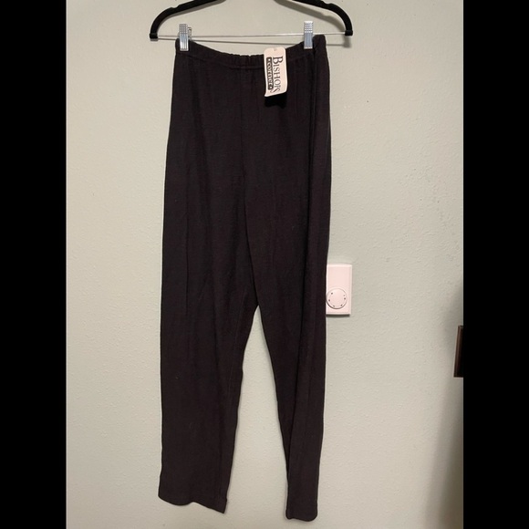 Bishop Corner Pants - VTG Bishop Corner Black Pull On Trouser Pants